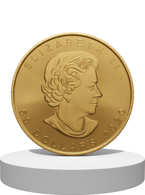 1 unca zlata Maple Leaf